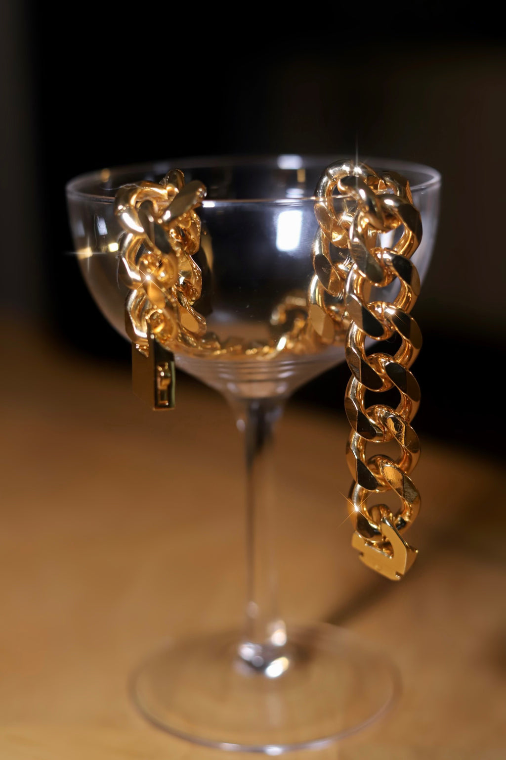 The Golden Era Duo- 18K Choker + Bullet Chain
