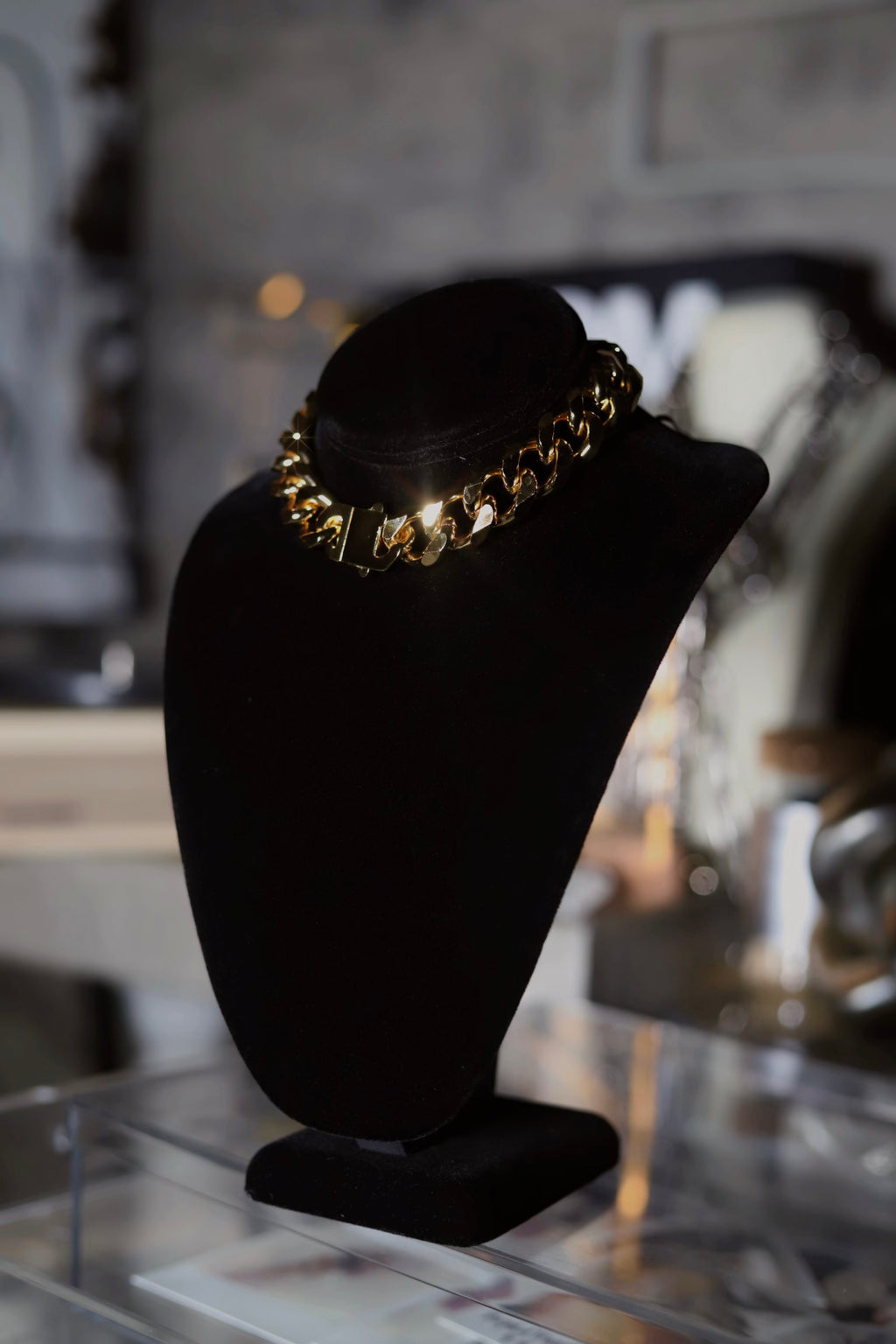 The Golden Era Duo- 18K Choker + Bullet Chain